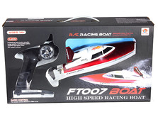 Катер Fei Lun Racing Boat 0,35м 2.4ГГц электро коллекторный, радиус действия 100-150м RTR-фото 4