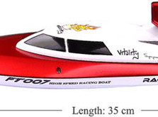 Катер Fei Lun Racing Boat 0,35м 2.4ГГц электро коллекторный, радиус действия 100-150м RTR-фото 3
