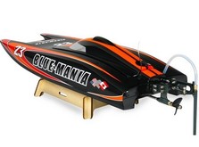 Катамаран Joysway Blue Mania 1/16 0.570м 2,4ГГц электро бесколлекторный черно-красный ARTR-фото 1