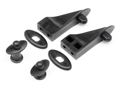 HPI HB Набор крепления кузова и антикрыла