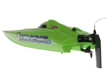 Катамаран Joysway Offshore Lite Sea Rider 0,42м 2.4ГГц электро зелёный RTR (c АКБ)-фото 1