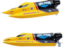 Катамаран Joysway Mad Shark 0,368 м 2.4ГГц электро желтый RTR (c АКБ)-фото 2