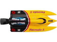 Катамаран Joysway Mad Shark 0,368 м 2.4ГГц электро желтый RTR (c АКБ)-фото 3