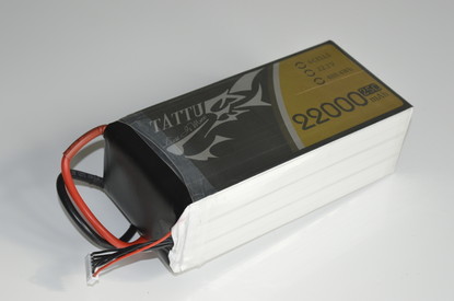 AE Gens Ace TATTU Li-Po 14.8V 22000 mAh 4S1P 15C Soft Case