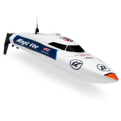 Катер Joysway Magic Vee MK2 0,27м 2.4ГГц электро бело-синий RTR