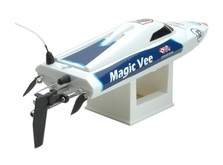 Катер Joysway Magic Vee MK2 0,27м 2.4ГГц электро бело-синий RTR-фото 2