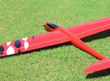 Планер RCRCM Electric Sunbird (full carbon) 1520мм красный ARF-фото 1