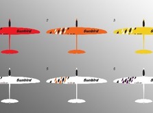 Планер RCRCM Electric Sunbird (full carbon) 1520мм красный ARF-фото 5
