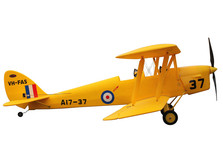 Самолет Dynam De Havilland Tiger Moth RTF 1270 мм-фото 3