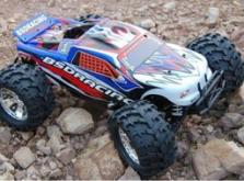 Автомобиль BSD Racing Nitro Monster Truck 4WD 1:8 2.4GHz (Blue RTR Version)-фото 7
