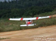Самолет Sonic Modell Cessna182 V2 RTF 1410 мм 2,4 ГГц-фото 5