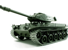Радиоуправляемый танк 1:16 Heng Long Bulldog M41A3 с пневмопушкой-фото 4