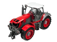 Трактор на радиоуправлении 1:28 Farm Tractor с прицепом-фото 3