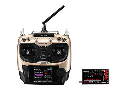 Радиоуправляемая авиа аппаратура 10к Radiolink AT9S с приемником R9DS