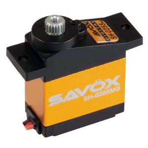 Сервопривод цифровой Savox 3,1-3,9 кг/см 4,8-6 В 0,16-0,13 сек/60° 16 г