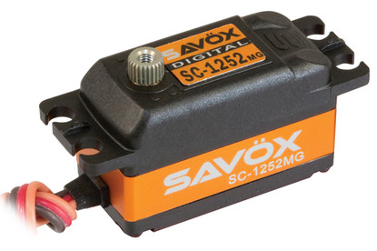 Сервопривод цифровой Savox 4,5-7 кг/см 4,8-6 В 0,08-0,07 сек/60° 44,5 г