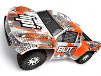 Автомобиль HPI Blitz Scorpion 2WD 1:10 EP 2.4GHz (Silver/Orange RTR Version)